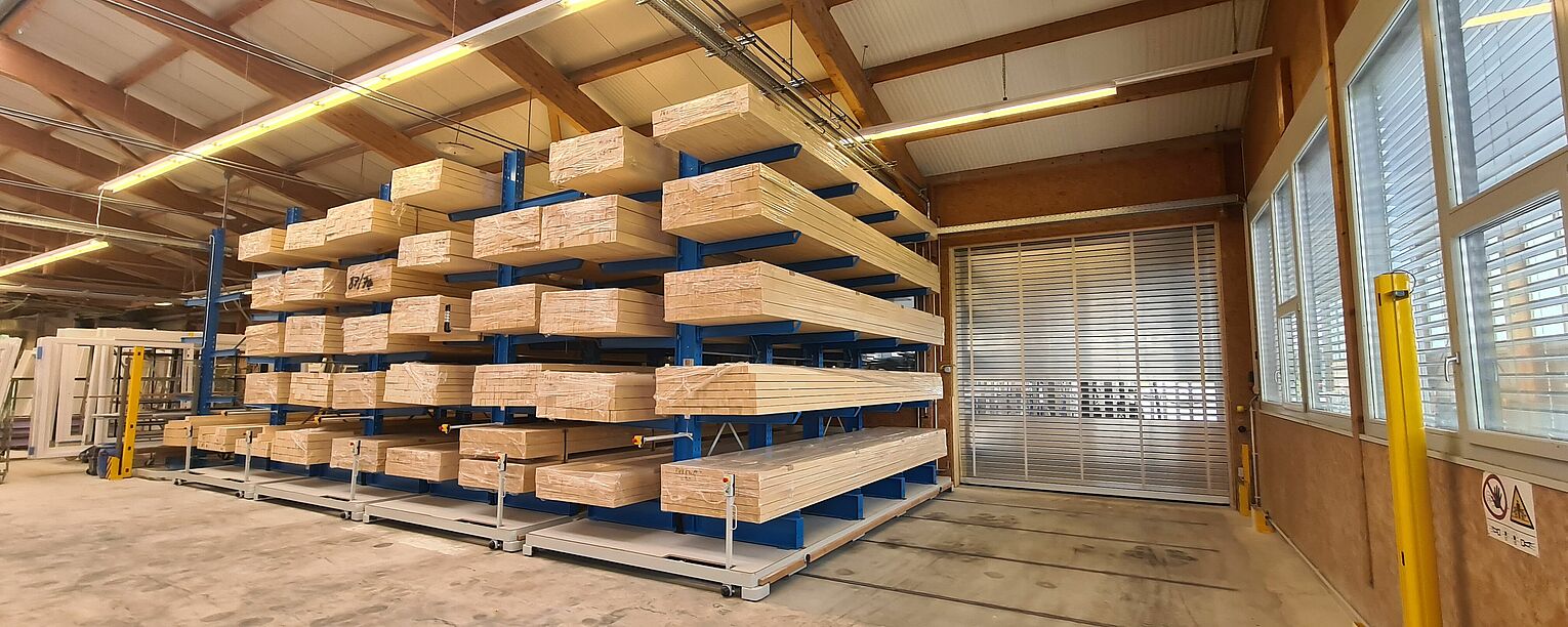 [Translate "Italien"] Mobile cantilever racking